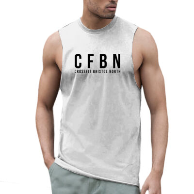 Mens Tank Top - White Thumbnail